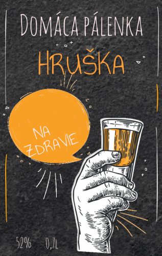 Vigneta pálenka hruškovica 038M