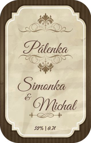Samolepiaca etiketa na svadobnú pálenku_030